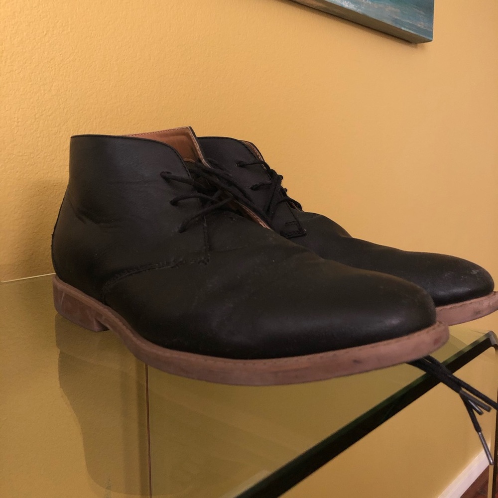 Black boots